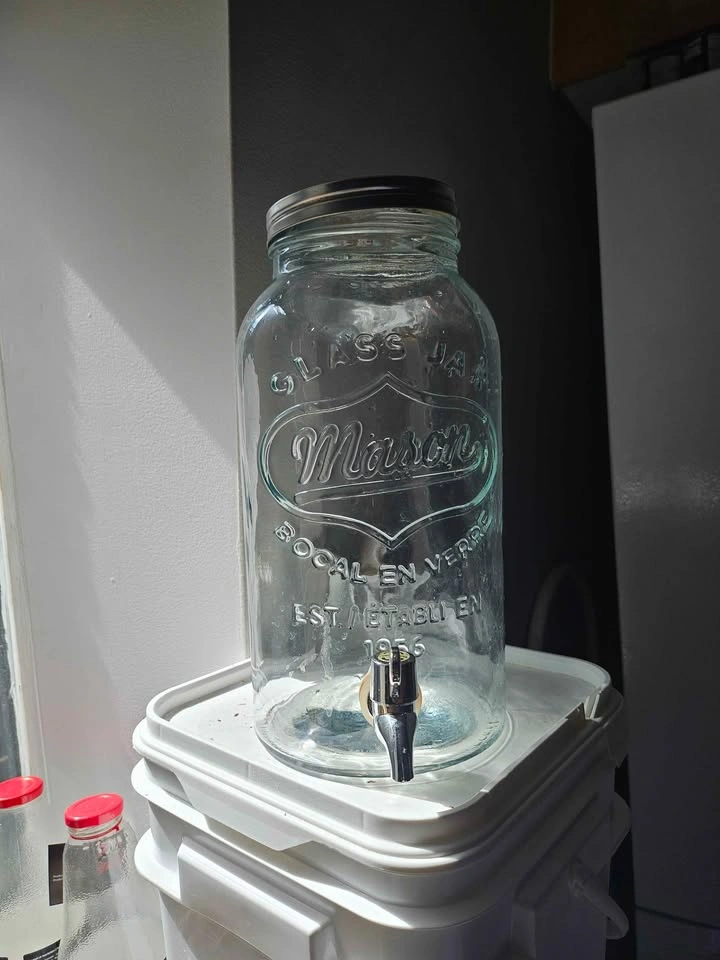 Mason Glass Drink Dispenser - photo 2