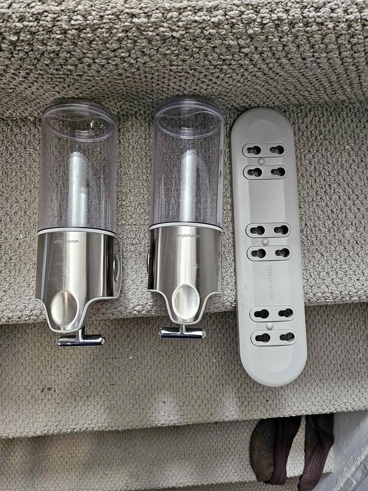 Simplehuman Soap Dispensers with Mounting Plate