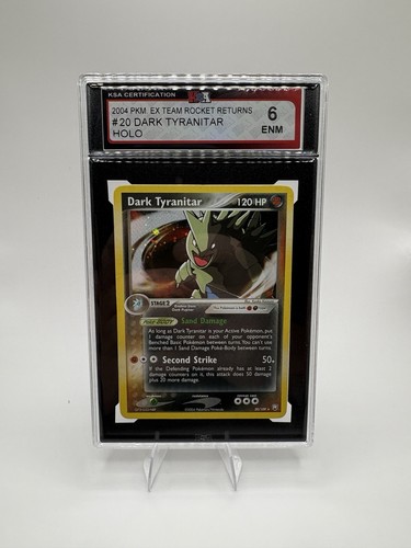 2004 Pokemon EX Team Rocket Returns Dark Tyranitar #20/109 Holo