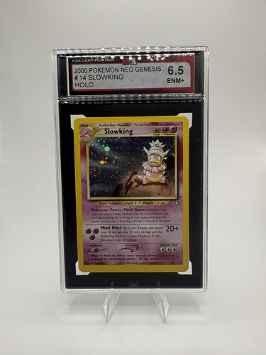 2000 Pokemon Neo Genesis Slowking #14/111 Holo KSA 6.5