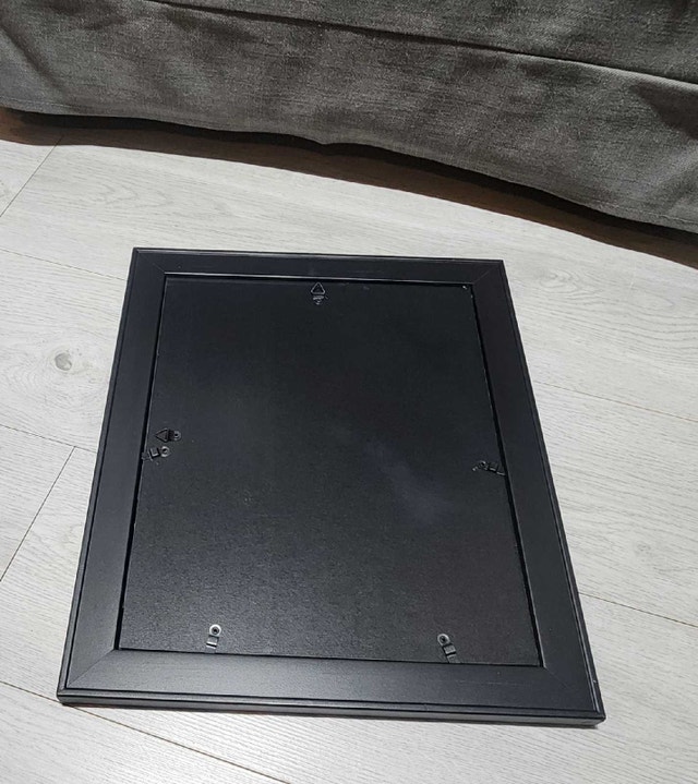 Black Solid Wood Picture Frame 11x14 - photo 2