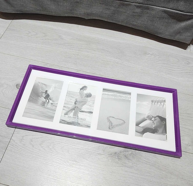 Purple College "4X6" Picture Frame