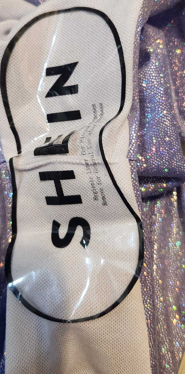 Purple Sparkly Bikini (Size L) - photo 3