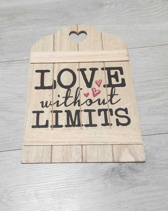 Love Without Limits Wooden Picture