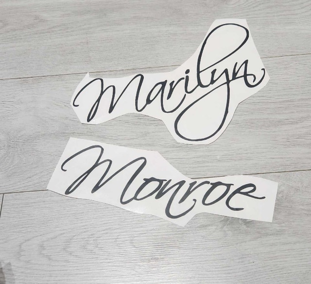Marilyn Monroe Vinyl Wall Decal