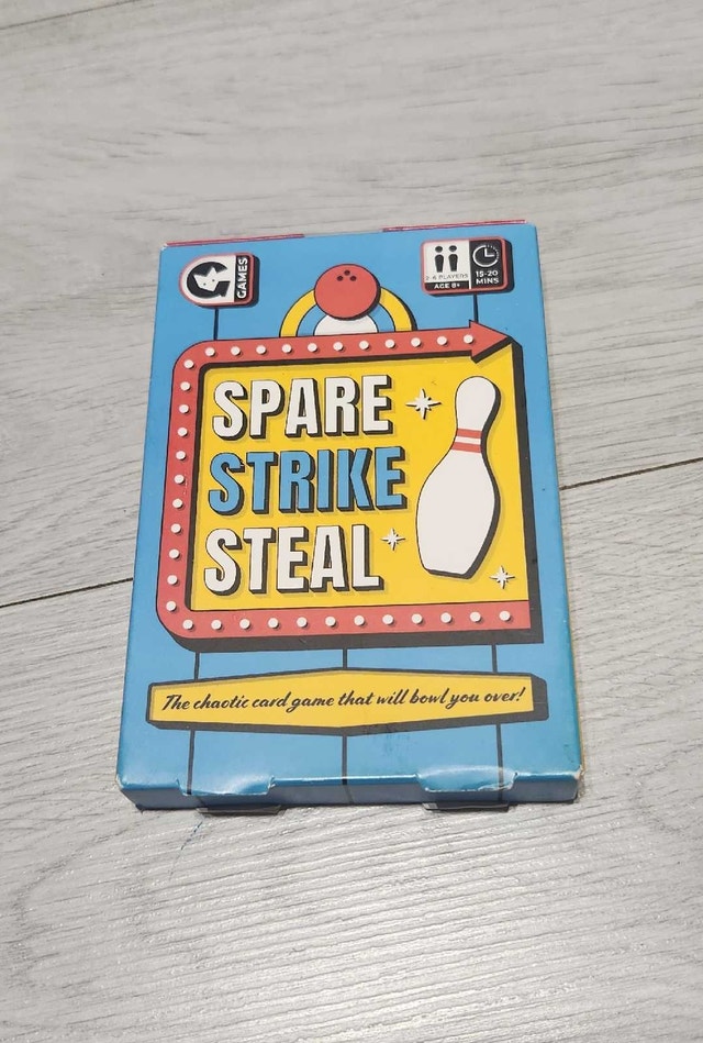 Bowling Card Game (Spare, Strike, Steal)