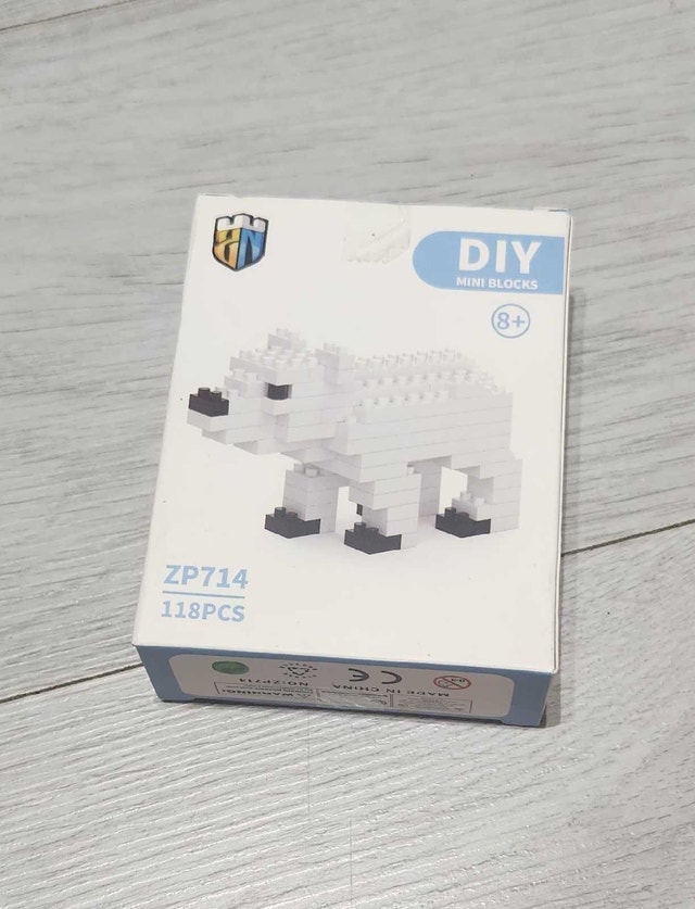 Polar Bear Mini Blocks Lego (118 Pieces)