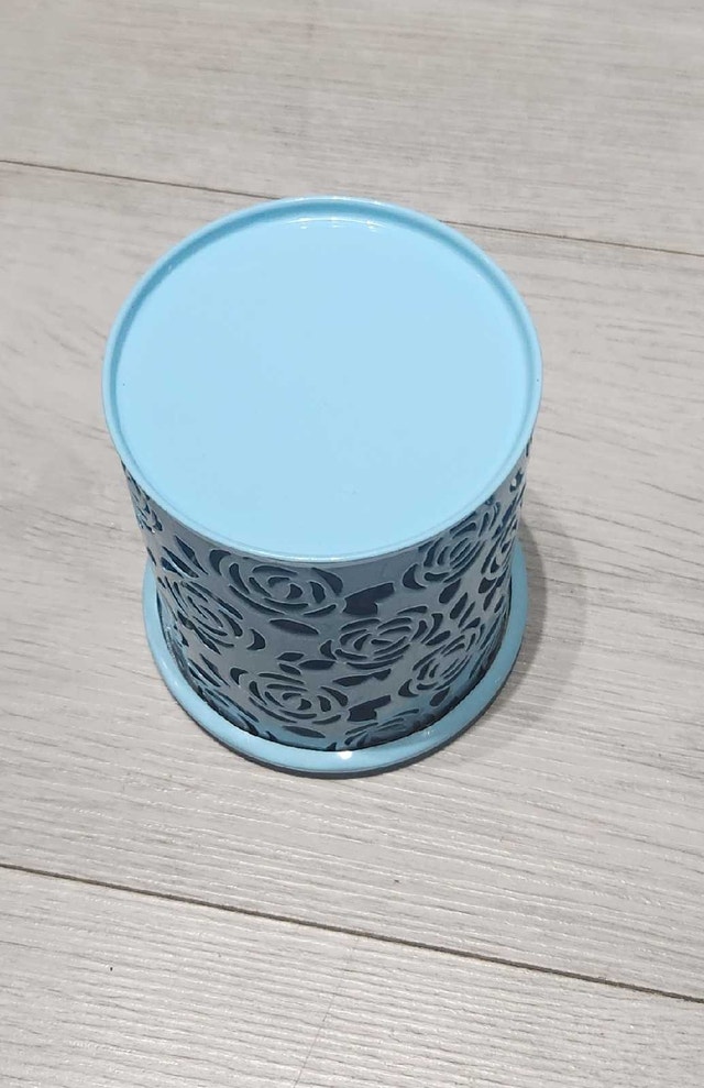 Blue Flower Pencil Holder - photo 2