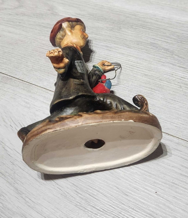 Unbranded Capodimonte Figurine "Old Man Tramp With Satchel" - photo 5