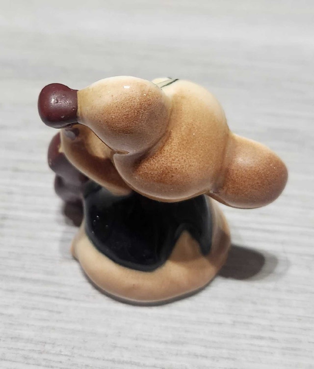 Vintage China Orchestra Mouse playing Chello Figurine - photo 3