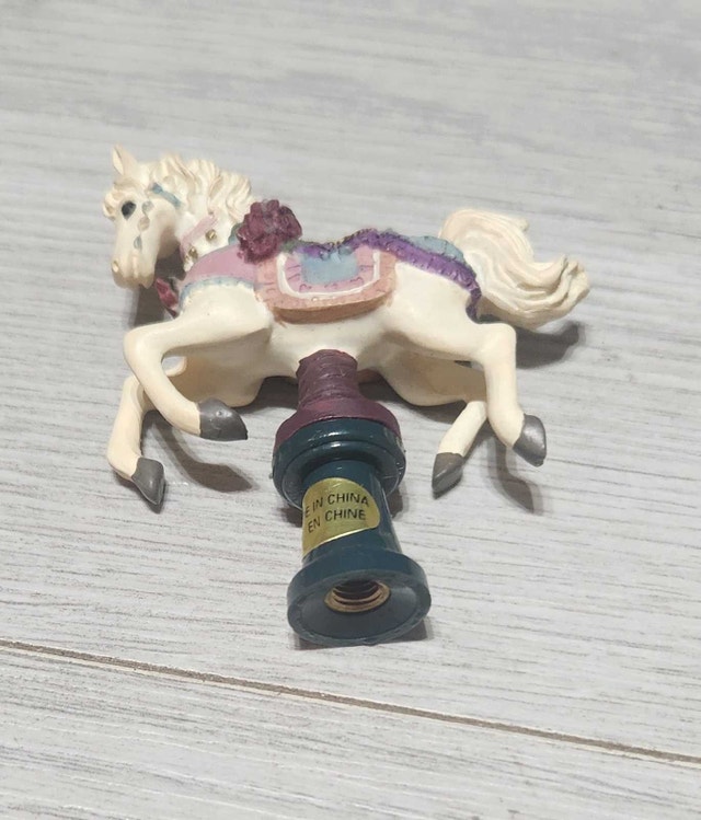 Vintage Mini Carousel Horse Figurine - photo 5