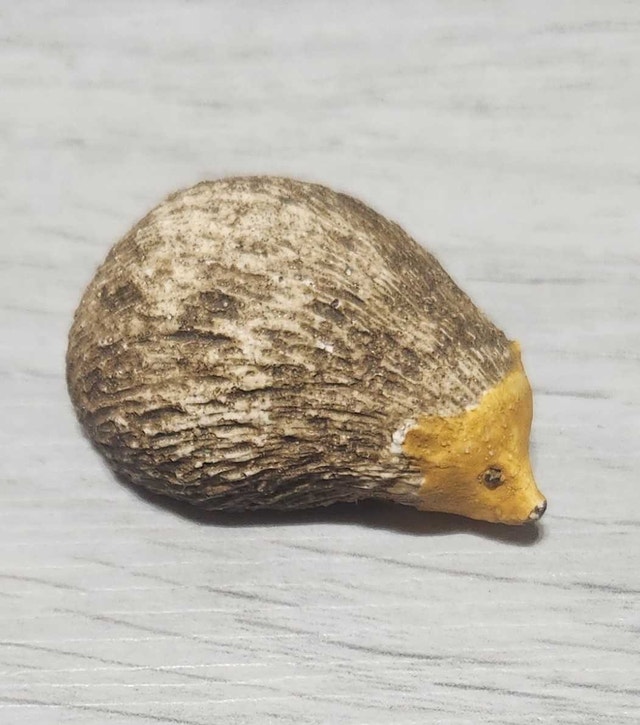 Mini Hedgehog Figurine (1.5 Inches Long)