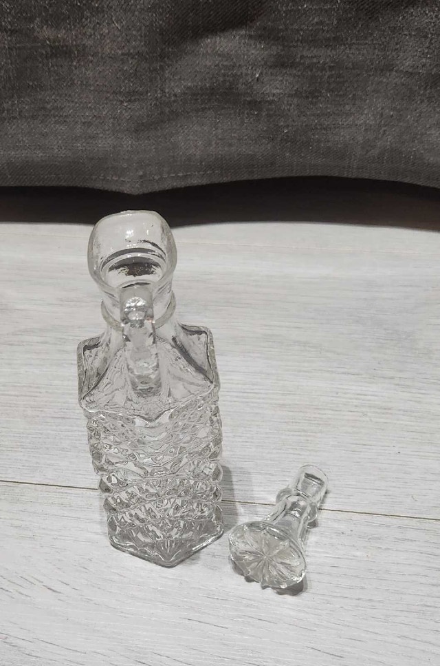 Anchor Hocking Glass Cruet (Oil / Vinegar Bottle) - photo 3