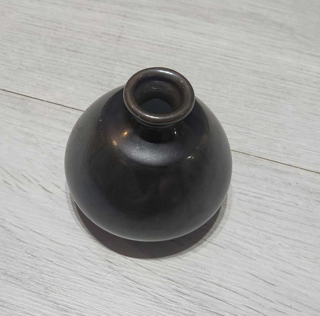 Small Black Vase