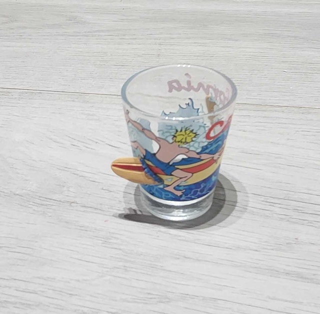 California Surfing Shot Glass