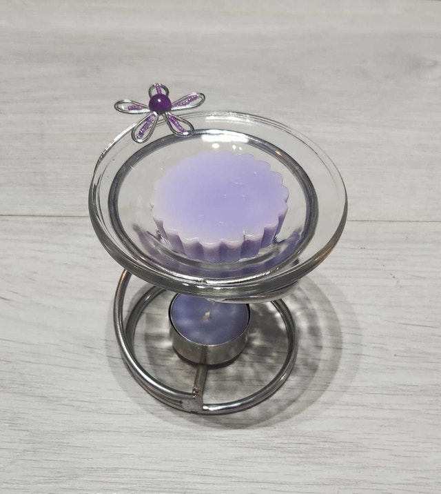 Tea Light Candle Holder and Scented Wax / Essential Oil Burner - photo 3