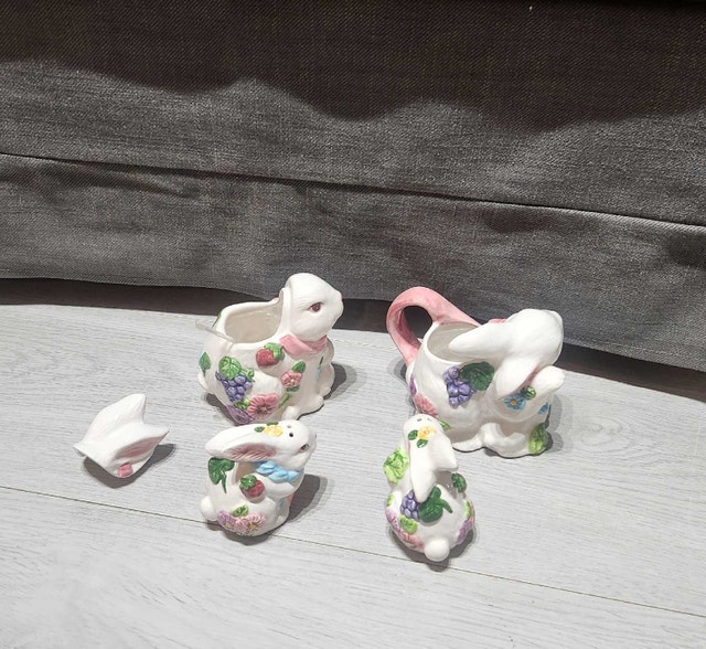 Vintage 1997 Jay China Kitchen Bunny Set - photo 3