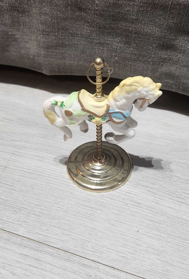 Vintage Carousel Horse Figurine - photo 3