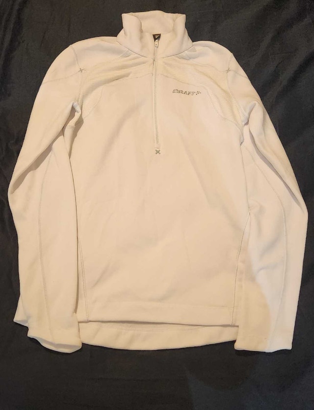 White CRAFT Active Wear Shirt (XS)