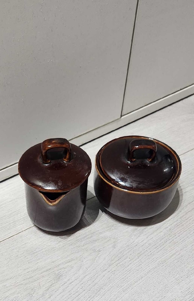 Vintage Milk Jug and Sugar Bowl