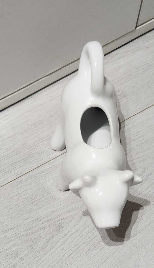 Ceramic Cow Shape Milk Creamer (100 ML)