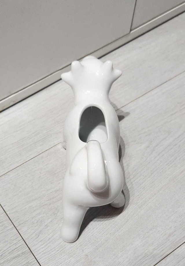 Ceramic Cow Shape Milk Creamer (100 ML) - photo 3
