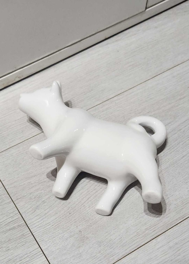 Ceramic Cow Shape Milk Creamer (100 ML) - photo 5
