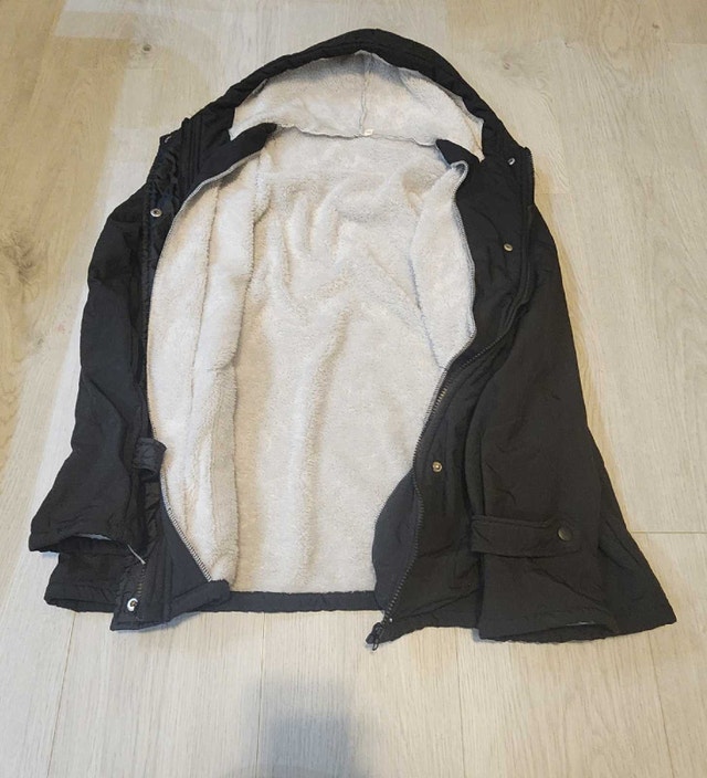 Lightweight Black Fur Jacket (XL) - photo 2