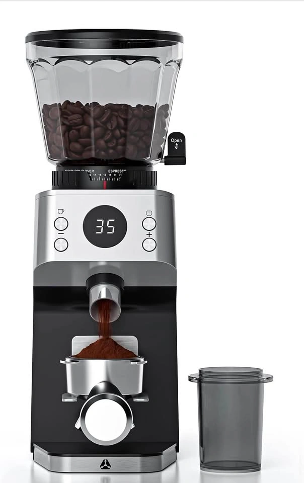 AOBOSI Electric Burr Coffee Grinder – 45 Grind Settings
