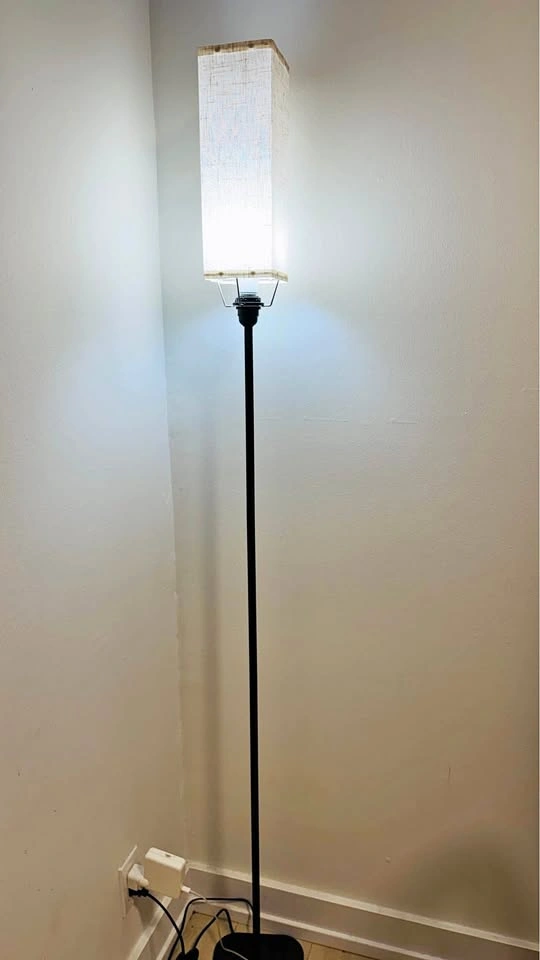 Modern Square Shade Floor Lamp