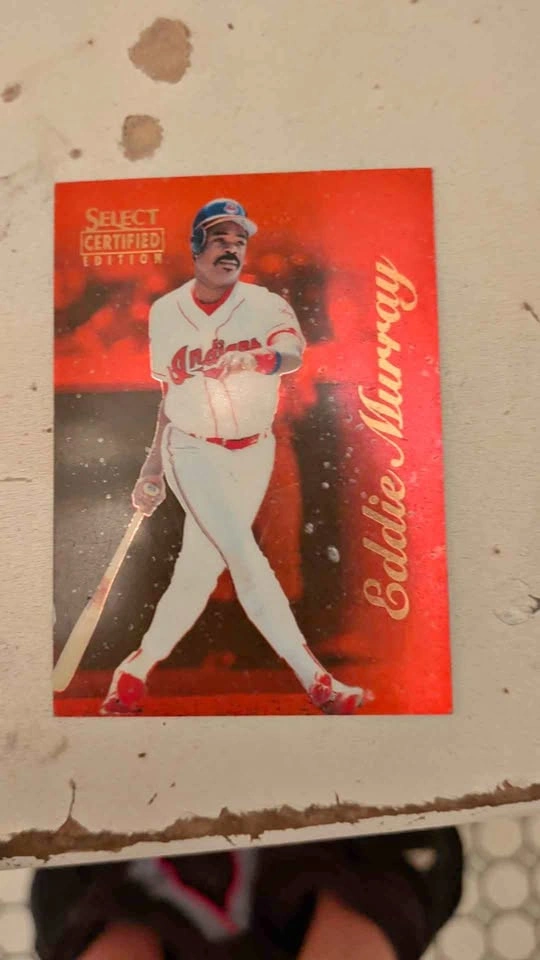 1996 Pinnacle Select Certified Eddie Murray #10 Baseball Card