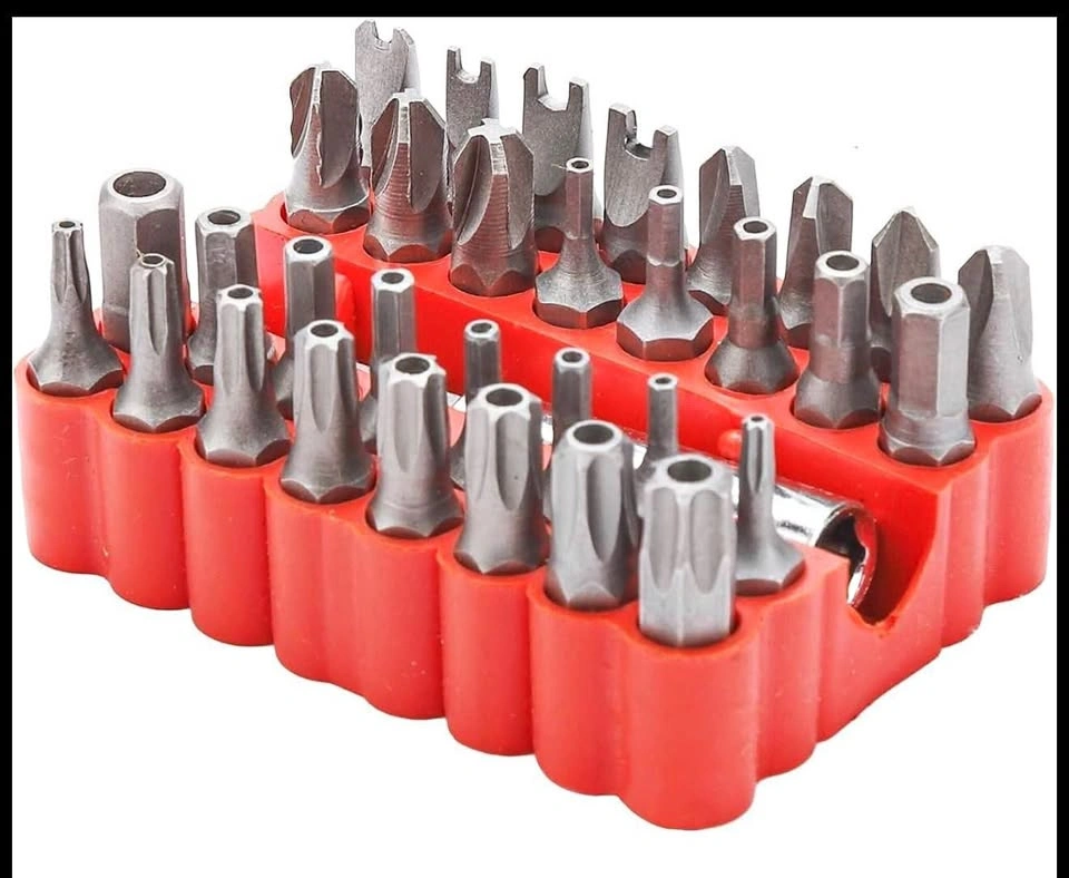 33-Piece Security Screw Hex Bit Set - Tamper Proof