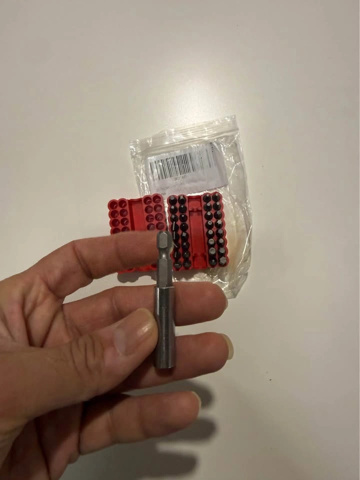 33-Piece Security Screw Hex Bit Set - Tamper Proof - photo 3