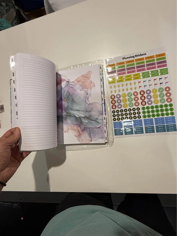 2026-2027 18-Month Academic Planner, 9" x 11.6" Hardcover - photo 4