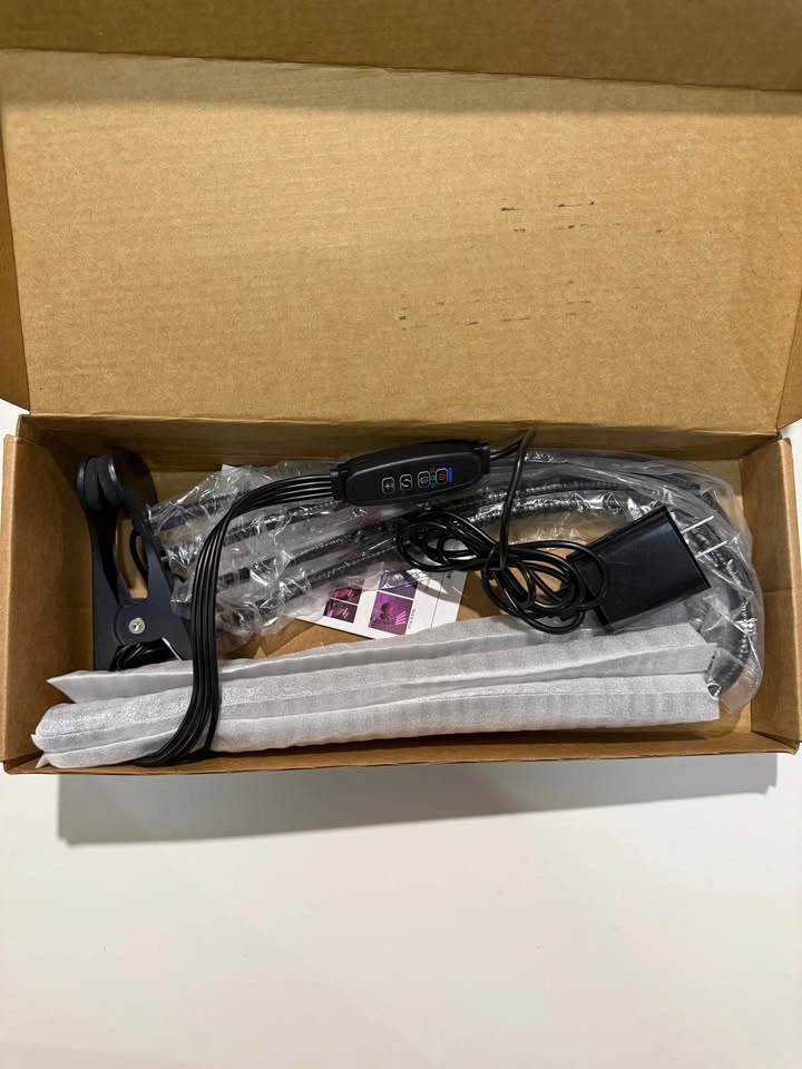 Grow Light for Indoor Plants, 4-Head Full Spectrum with Timer - photo 3