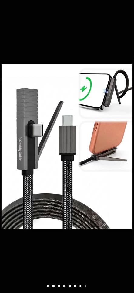 ChubbyCable StandLite Pro 90° 240W USB-C Cable