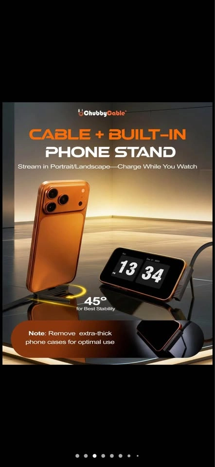 ChubbyCable StandLite Pro 90° 240W USB-C Cable - photo 4