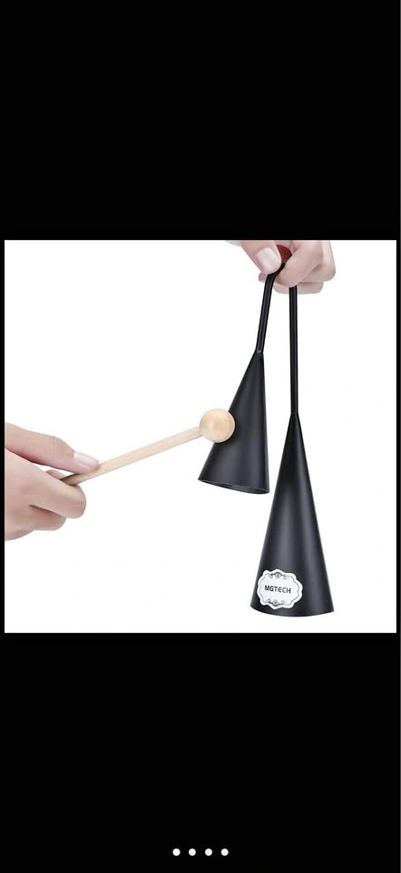 Agogo Bell, Two Tone, Traditional Latin Percussion Instrument