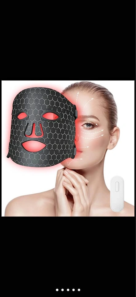 Red Light Therapy Face Mask with Portable Remote