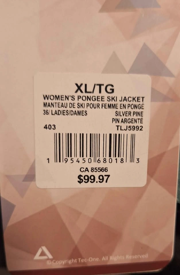 Ladies Hooded Ski Jacket XL - photo 4