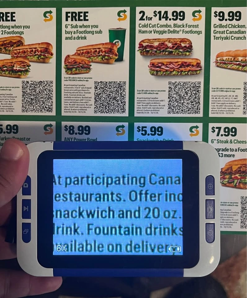 Portable Digital Magnifier - photo 4
