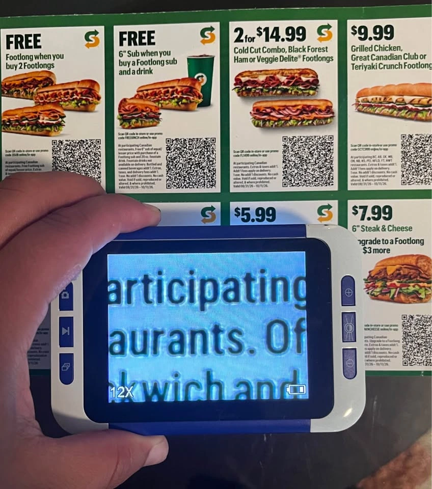 Portable Digital Magnifier - photo 5