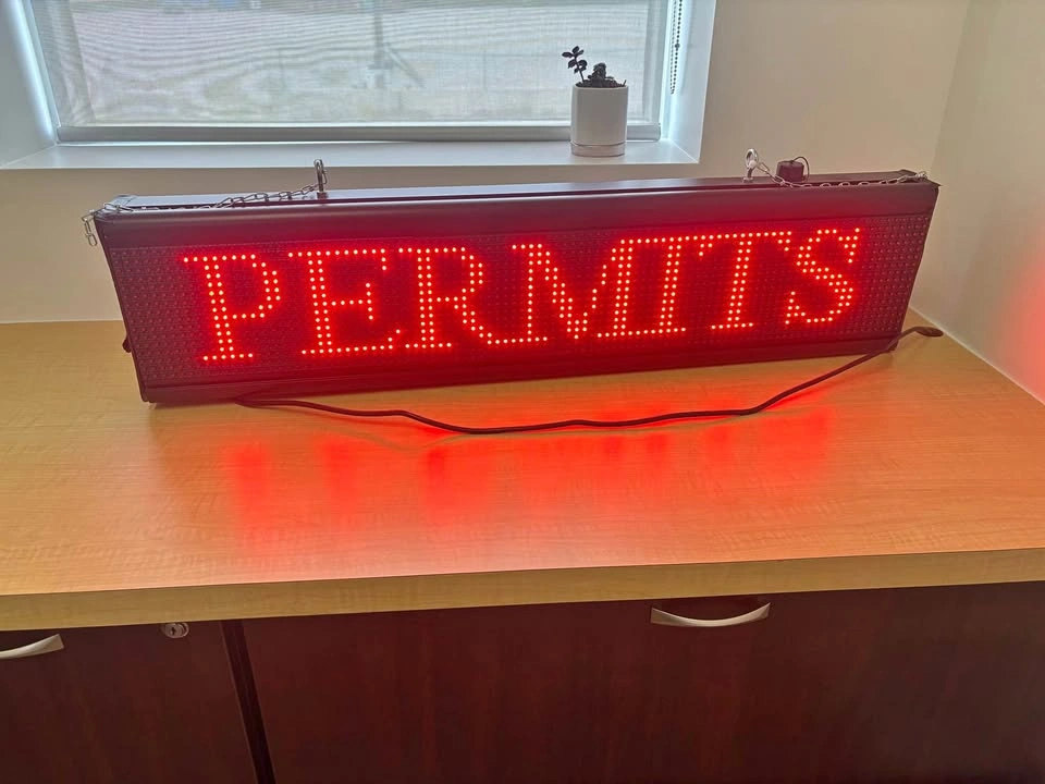 Digital business sign