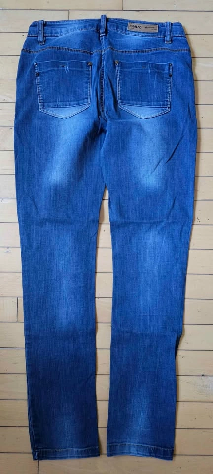 ONLY Women's Low Rise Slim Skinny Blue Jeans - W30 L32 - photo 2