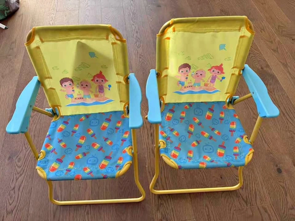 CoComelon Kids Folding Patio Chairs - Set of 2