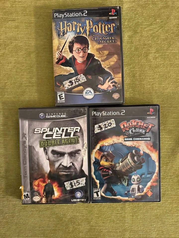 ALL WORKING + TESTED! GameCube and PlayStation Games