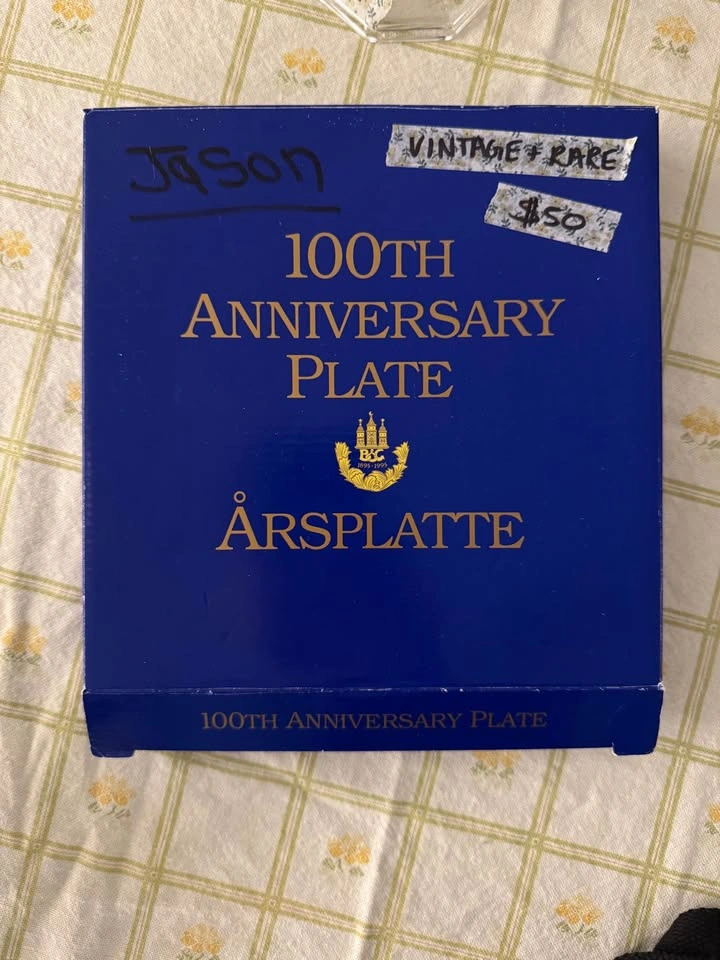 COLLECTIBLE - Bing and Grøndahl Anniversary Plate - photo 3