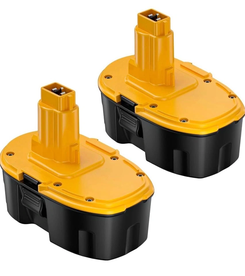 2-Pack 5.0Ah NiMH Replacement Batteries for Dewalt 18V