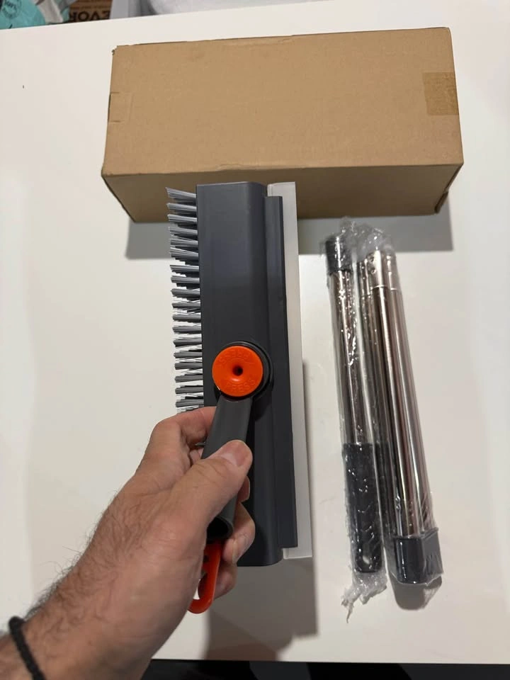 3 in 1 Floor Scrub Brush with Long Handle and 360° Rotation - photo 4