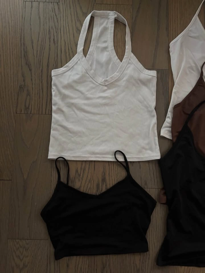 Women's Crop Tops and Tank Tops Bundle - 9 Pieces - photo 2